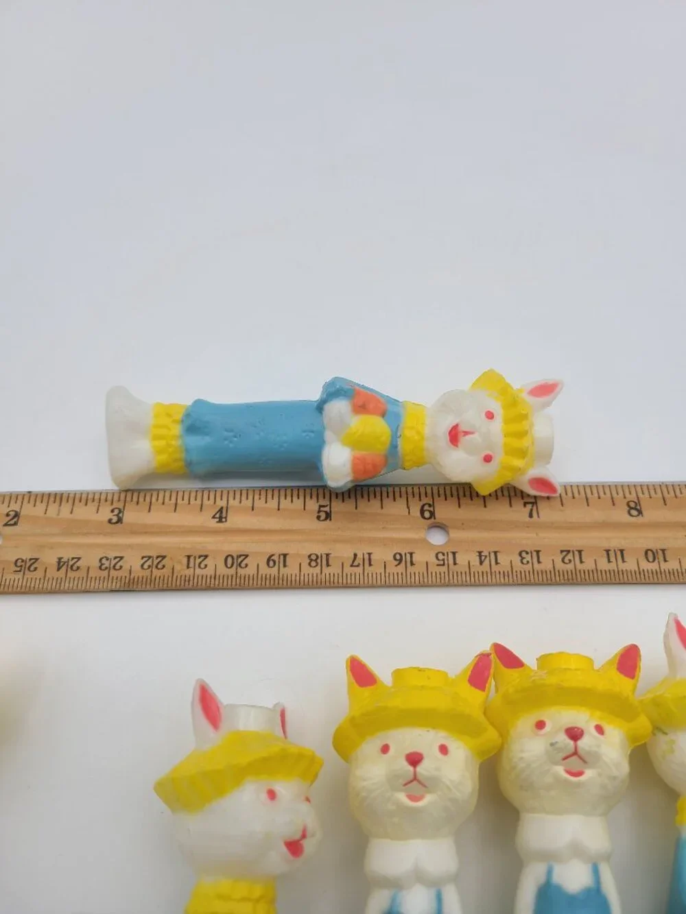 Easter Carrot Bunny Light Set 10 lights 1995 Easter Eggs Rabbit Vintage